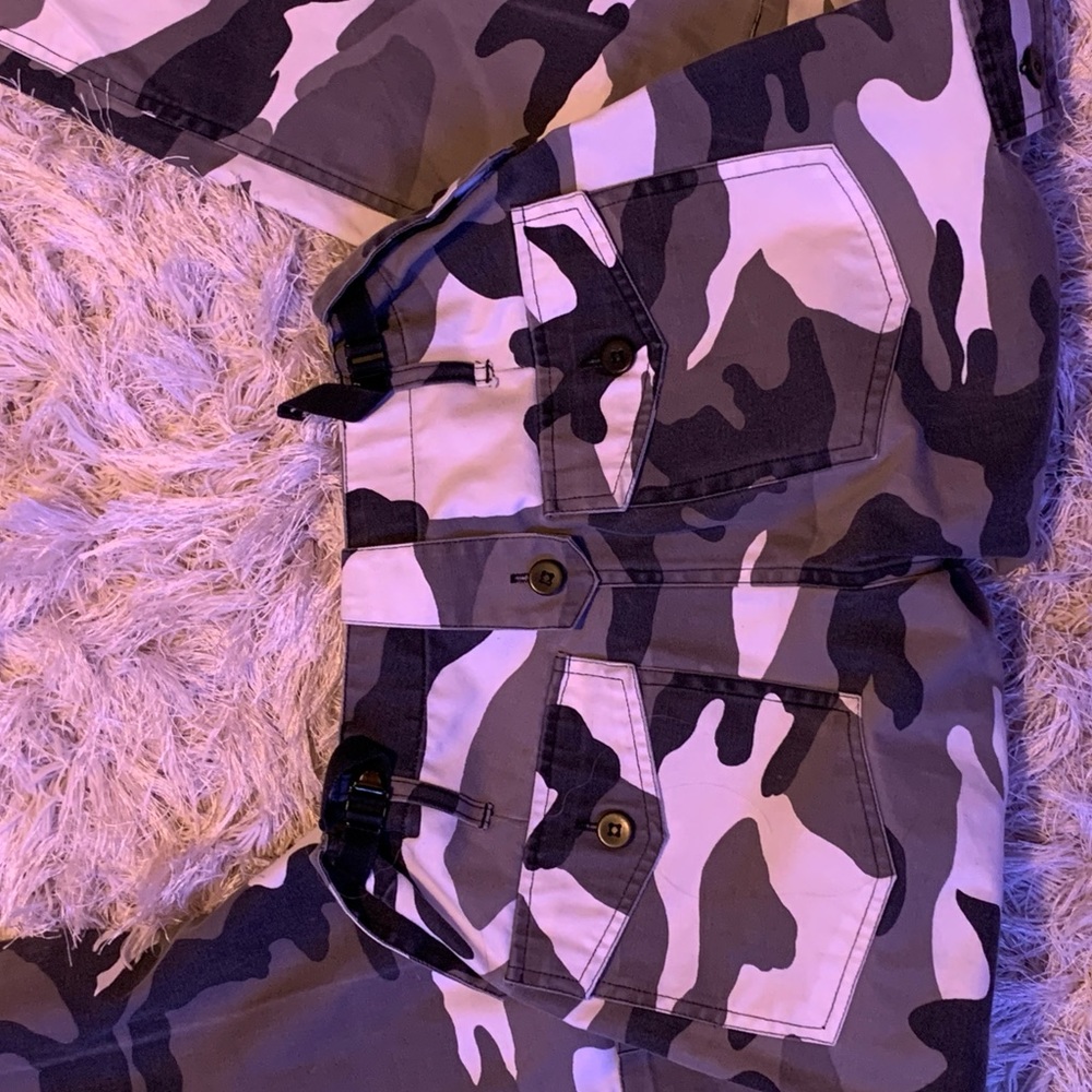 camo cargo pants from urban